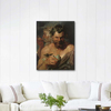 Two Satyrs by Peter Paul Rubens as Art Print