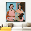 Two Sisters by John D Graham as Fine Art Print
