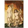 Hans Baldung Grien İki Cadı Kanvas Tablo