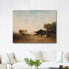 Un Gourbi by Narcisse Berchere as Fine Art Print
