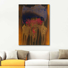 Untitled Fire Color Painting by Yves Klein as Fine Art Print