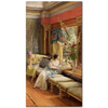 Sir Lawrence Alma Tadema Boşuna Kur Yapış Kanvas Tablo