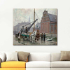 Ved Holmes Church by Paul Fischer as Fine Art Print