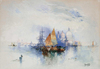 Thomas Moran Venedik Kanvas Tablo