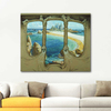 View from a Carriage Window as Fine Art Print