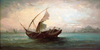 Ferdinand Bonheur Marmara Denizi Kanvas Tablo