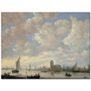 View of Dordrecht by Jan van Goyen as Fine Art Print