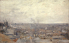 View of Paris from Montmartre by Vincent van Gogh as Fine Art Print