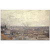View of Paris from Montmartre by Vincent van Gogh as Fine Art Print