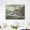 View of the Artist's Home, Graycliff by William Trost Richards as Art Print