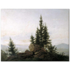 View Of The Elbe Valley by Caspar David Friedrich as Fine Art Print