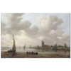 View of the Oude Maas near Dordrecht by Jan van Goyen as Fine Art Print