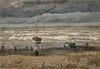 View of the Sea at Scheveningen by Vincent van Gogh as Fine Art Print