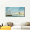 View of the Venetian Lagoon with the Tower of Malghera as Fine Art Print