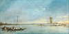 View of the Venetian Lagoon with the Tower of Malghera