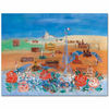 Raoul Dufy Paris'e Bakış Kanvas Tablo