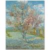 Vincent van Gogh Çiçek Açmış Şeftali Ağacı Kanvas Tablo