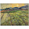 Landscape with Ploughed Fields by Vincent van Gogh