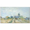 Vincent van Gogh Montmartre Değirmeni ve Sebze Bahçesi Kanvas Tablo