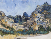 Vincent van Gogh Saint Remy'de Dağlar Kanvas Tablo