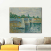 Vincent van Gogh The Seine with the Pont de la Grande Art Print