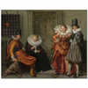Voorname Vrijage by Willem Pietersz Buytewech as Fine Art Print