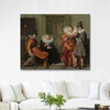 Voorname Vrijage by Willem Pietersz Buytewech as Fine Art Print