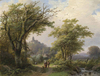 Walking in the Forest by Johann Bernhard Klombeck