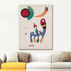 Wassily Kandinsky 11 Resim ve 7 Şiir Kanvas Tablo