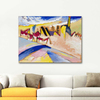 Wassily Kandinsky Study For Winter No II Art Print