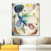 Wassily Kandinsky Watercolor With Line Art Print