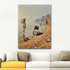Water Carriers On The Nile by Franz Xaver Kosler as Fine Art Print