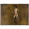 Thomas Eakins William Rush'ın Modeli Kanvas Tablo