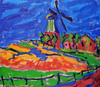 Windmill in Dangast by Erich Heckel
