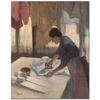 Edgar Degas Ütü Yapan Kadın Kanvas Tablo