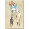 Woman Pulling up her Stocking by Henri de Toulouse-Lautrec