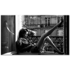 Woman Sitting Near The Window as Art Print