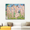 Women Dancing In A Ring by Francisco Iturrino as Fine Art Print