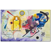 Yellow Red Blue by Wassily Kandinsky as Fine Art Print