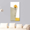 Yellow Rose Single as Art Print