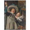Young Man and Woman in an Inn by Frans Hals as Art Print