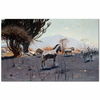 Zebras by Wilhelm Kuhnert as Fine Art Print