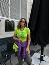Neon Yeşil That’s Hot Tshirt