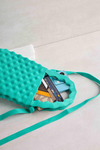 Benetton Yeşili Bubble Triko Çanta