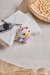 Daisy Duck Örgü Anahtarlık
