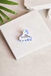 Delta Blue Porcelain Kemik Toka