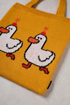 Duck Duck Triko Tote Bag