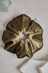 Haki Kadife Scrunchie