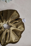 Haki Kadife Scrunchie
