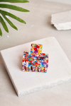 Kare Dikdörtgen Candy Terrazzo Kemik Toka